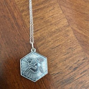 Vintage Virgo necklace